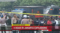 Indonesia: Nổ lớn ở thủ đô Jakarta 4 người thiệt mạng