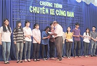 “Chuyến xe cùng bạn” cho sinh viên tỉnh xa