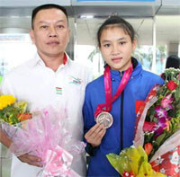 Vận động viên Bình Thuận lại mang vàng về cho quốc gia