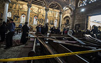 Phiến quân IS cho biết, thủ phạm thực hiện vụ đánh bom tự sát ở nhà thờ công giáo tại Cairo, Ai Cập có tên Abu Abdallah al-Masri.