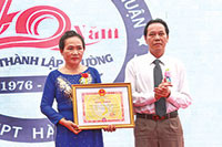 Trường THPT Hàm Thuận Bắc: Kỷ niệm 40 năm thành lập