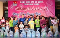 Đoàn Khối các cơ quan tỉnh: Nhiều hoạt động hướng về đồng bào dân tộc thiểu số dịp xuân Bính Thân