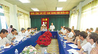 Bí thư Tỉnh ủy làm việc với Trường Cao đẳng Cộng đồng Bình Thuận: Tăng thực hành, giảm lý thuyết, trang bị kỹ năng sống cho sinh viên