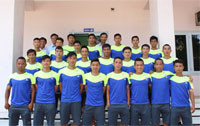 Gặp mặt đội bóng đá Bình Thuận tham gia Giải hạng nhì quốc gia 2016
