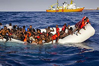 LHQ: Lật tàu hơn 500 người chếtở biển Địa Trung Hải
