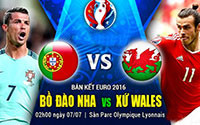 Trước trận Bồ Đào Nha - Xứ Wales: Ronaldo chưa từng thua trước Bale