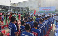 Nhà thiếu nhi Bình Thuận khởi tranh giải bóng đá “Em là mầm non thể thao”