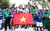 Thắng Brazil, đội Việt Nam vô địch SamSung Galaxy Cup