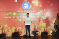 Kỷ niệm ngày học sinh sinh viên (9/1): Trần Thanh Dương với ý tưởng đồ án tốt nghiệp mới lạ
