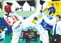 Giải Taekwondo các câu lạc bộ mạnh toàn quốc: Bình Thuận giành 6 huy chương đồng đối kháng trẻ