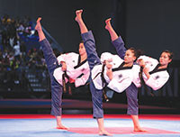 Quyền biểu diễn Taekwondo: Bình Thuận xếp hạng nhì các câu lạc bộ mạnh toàn quốc