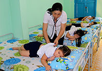 Trường tiểu học Phú Thủy 1 (Phan Thiết): Chăm sóc tốt sức khỏe học sinh