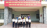 Thi Khoa học Kỹ thuật cấp tỉnh năm học 2016 - 2017: Sân chơi sáng tạo trẻ