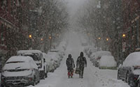 Đông Bắc nước Mỹ chìm trong bão tuyết