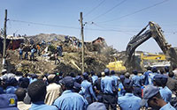 Vụ sụp núi rác ở Ethiopia: Thương vong tiếp tục tăng