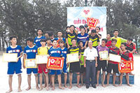Phan Thiết: Thiện Nghiệp vô địch giải bóng đá nam bãi biển