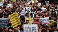Hàng nghìn người Tây Ban Nha biểu tình phản đối chính sách tiết kiệm