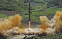 HĐBA họp khẩn sau vụ Triều Tiên phóng tên lửa đạn đạo liên lục địa