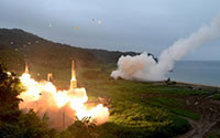 Triều Tiên phóng tên lửa, Mỹ - Hàn tập trận và thảo luận THAAD