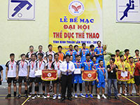 Kết thúc Đại hội thể dục thể thao tỉnh: Phan Thiết giành giải nhất toàn đoàn