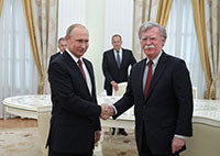 Cố vấn an ninh quốc gia Mỹ gặp Tổng thống Nga: Thách thức và cơ hội