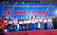 Khai mạc Tuần lễ Văn hóa, Du lịch, Thương mại doanh nhân Hải Phòng