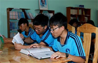 Trường THPT Ngô Quyền khuyến khích học sinh đọc sách  