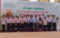 THPT Chuyên Trần Hưng Đạo đoạt 18 HCV cuộc thi Olympic