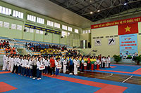 150 Vận động viên tham dự Giải Taekwondo trẻ cụm miền Đông Nam bộ năm 2018