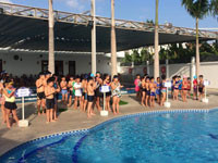 Thị xã La Gi tổ chức giải bơi lội thiếu nhi