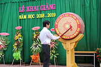 Phó Bí Thư Tỉnh ủy Dương Văn An dự khai giảng Trường THPT Chuyên Trần Hưng Đạo