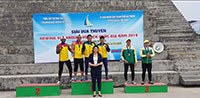 Đua thuyền Bình Thuận đạt được huy chương vàng tại Giải Đua thuyền Rowing và Canoeing vô địch quốc gia năm 2019