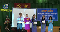 Hội Phụ nữ phường Xuân An, Phan Thiết: Họp mặt ngày thành lập Hội LH phụ nữ Việt Nam