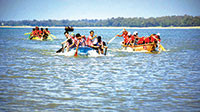 Sôi nổi lễ hội đua thuyền truyền thống Tuy Phong
