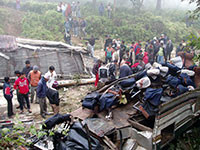 Tai nạn xe buýt ở Nepal khiến 31 người thương vong