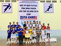 Câu lạc bộ Minh Nhân vô địch giải Fusal tỉnh năm 2019