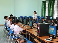 Trao giải hội thi tin học trẻ