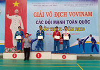 Bình Thuận đạt 2 HCV, 2 HCB, 1 HCĐ giải vô địch Vovinam toàn quốc