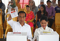 Tổng thống Indonesia Joko Widodo tái đắc cử nhiệm kỳ hai