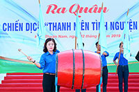 Ra quân Chiến dịch “Thanh niên tình nguyện hè” năm 2019