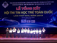 Bình Thuận đoạt 1 giải nhì, 1 giải khuyến khích “Hội thi tin học trẻ toàn quốc”