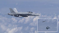 Chiến đấu cơ NATO tiếp cận máy bay chở Bộ trưởng Quốc phòng Nga