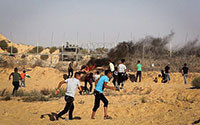 Hơn 50 người Palestine bị thương trong các vụ đụng độ tại Gaza