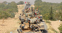 Thổ Nhĩ Kỳ dọa tấn công đông bắc Syria nếu Mỹ vẫn “im hơi lặng tiếng”