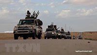 Các lực lượng miền Đông Libya tuyên bố ngừng bắn từ ngày 12/1