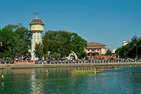 Lễ hội đua thuyền truyền thống mừng Đảng - mừng Xuân Canh Tý