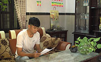 Thị trấn Tân Nghĩa: Nhiều thanh niên viết đơn tình nguyện nhập ngũ