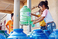 Hồng Phong thiếu nước sinh hoạt