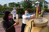 Tổ chức Lễ viếng Nghĩa trang liệt sĩ và dâng hương tưởng niệm Chủ tịch Hồ Chí Minh