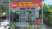 Trao “Mái ấm đồng đội” cho hội viên nghèo